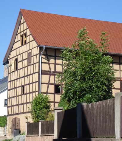 Holzbau, Altbausanierung historische Scheune, Komplettansicht