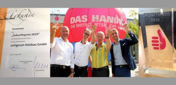 Unternehmensgruppe antignum, Preisverleihung Zukunftspreis 2019 Thüringen