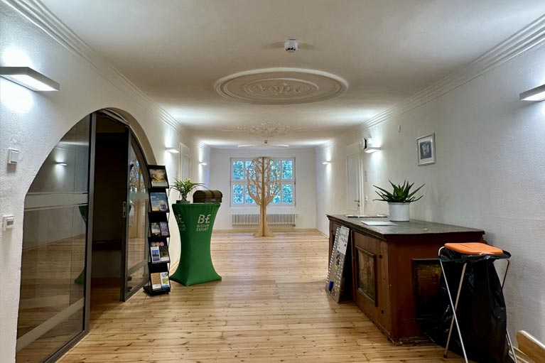 Restaurierter Flur, Konventgebäude, Ursulinenkloster Erfurt